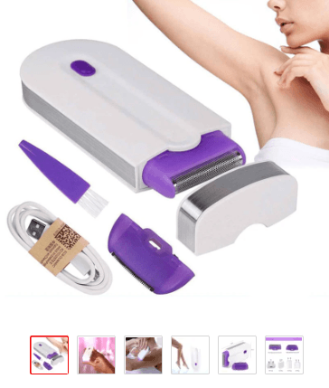 DEPILADORA LAZER TOUCH QUITA BELLO - Upperway™