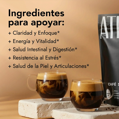 Café Atlas+ Superblend + Kit de inicio gratuito - Mayor energía en 7 días